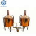 Commercial red copper beer brewing equipment for pub